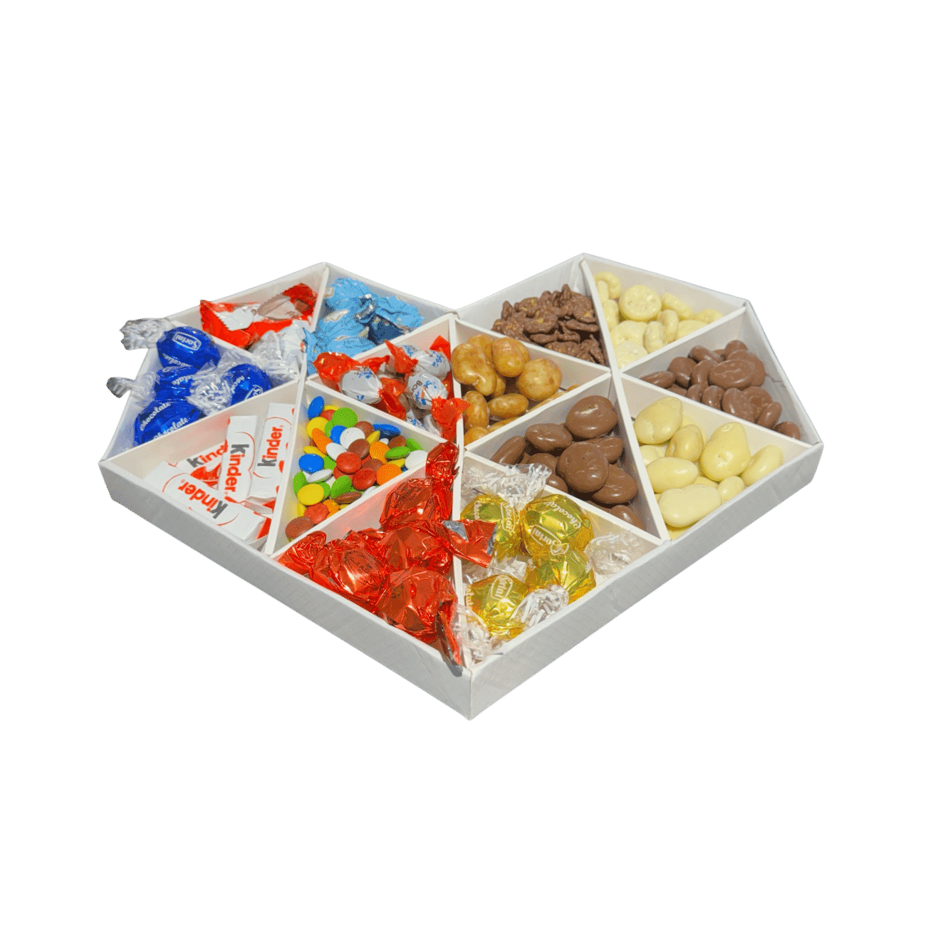 מארז גולד דובאי שוקולד לב